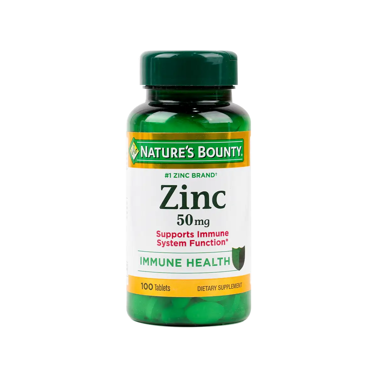 37186-NATURES BOUNTY ZINC 50MG 100 CAPLETS