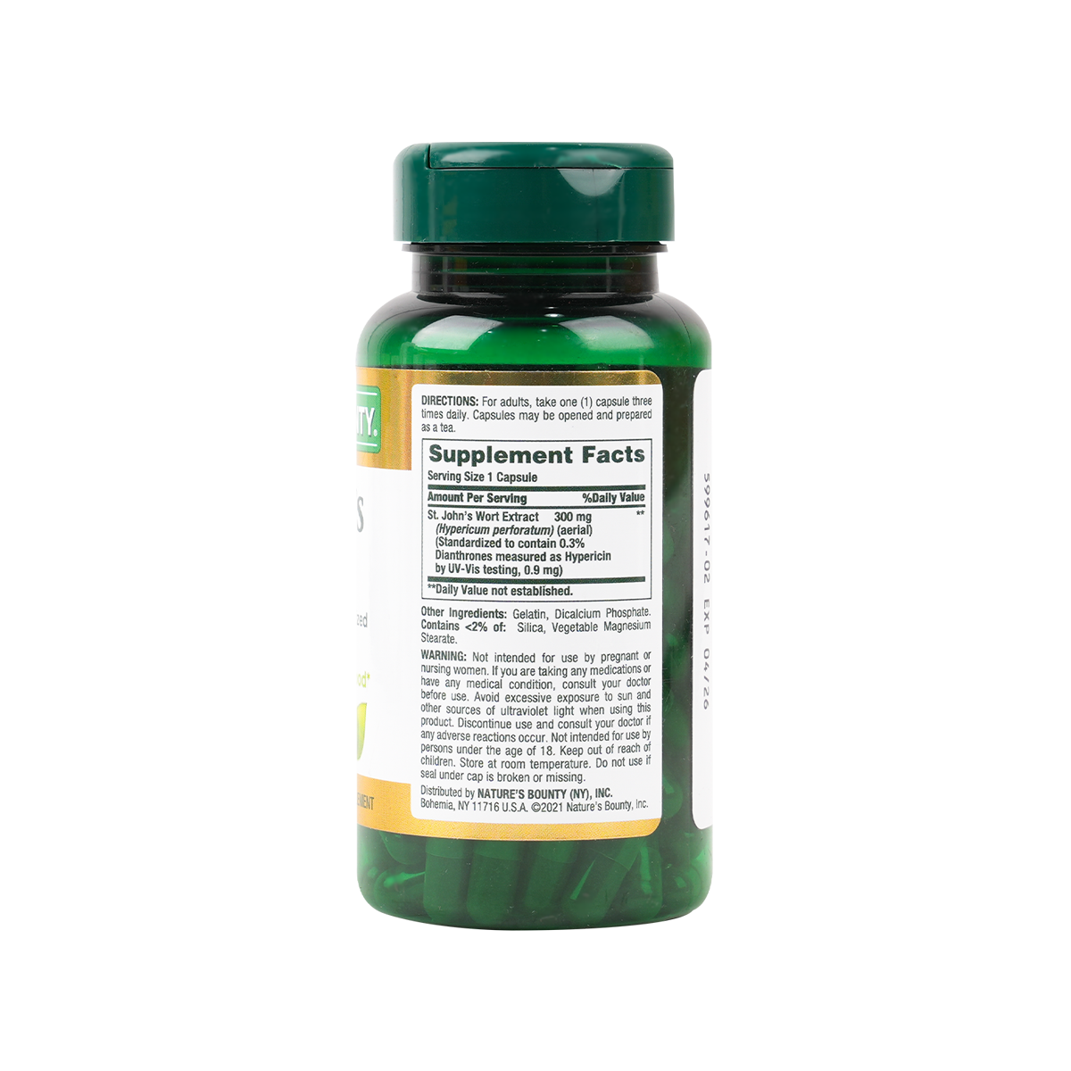 NATURES BOUNTY ST.JOHNS WORT 300MG 100 CAP