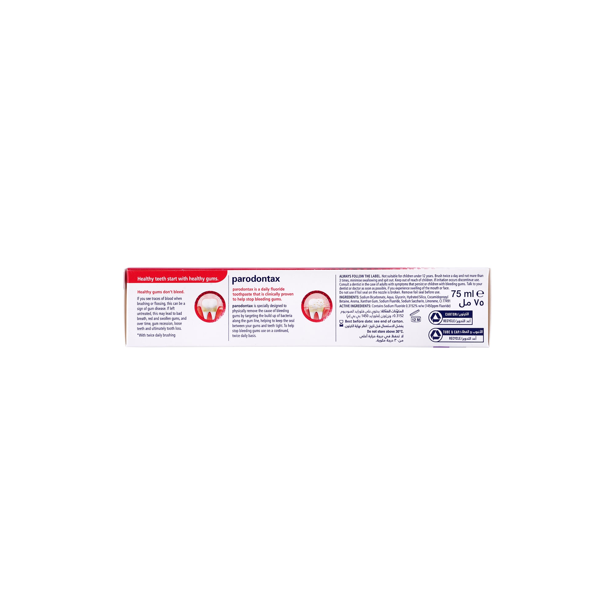 37213-Parodontax Ultra Clean Toothpaste 75ml-GS342 +2