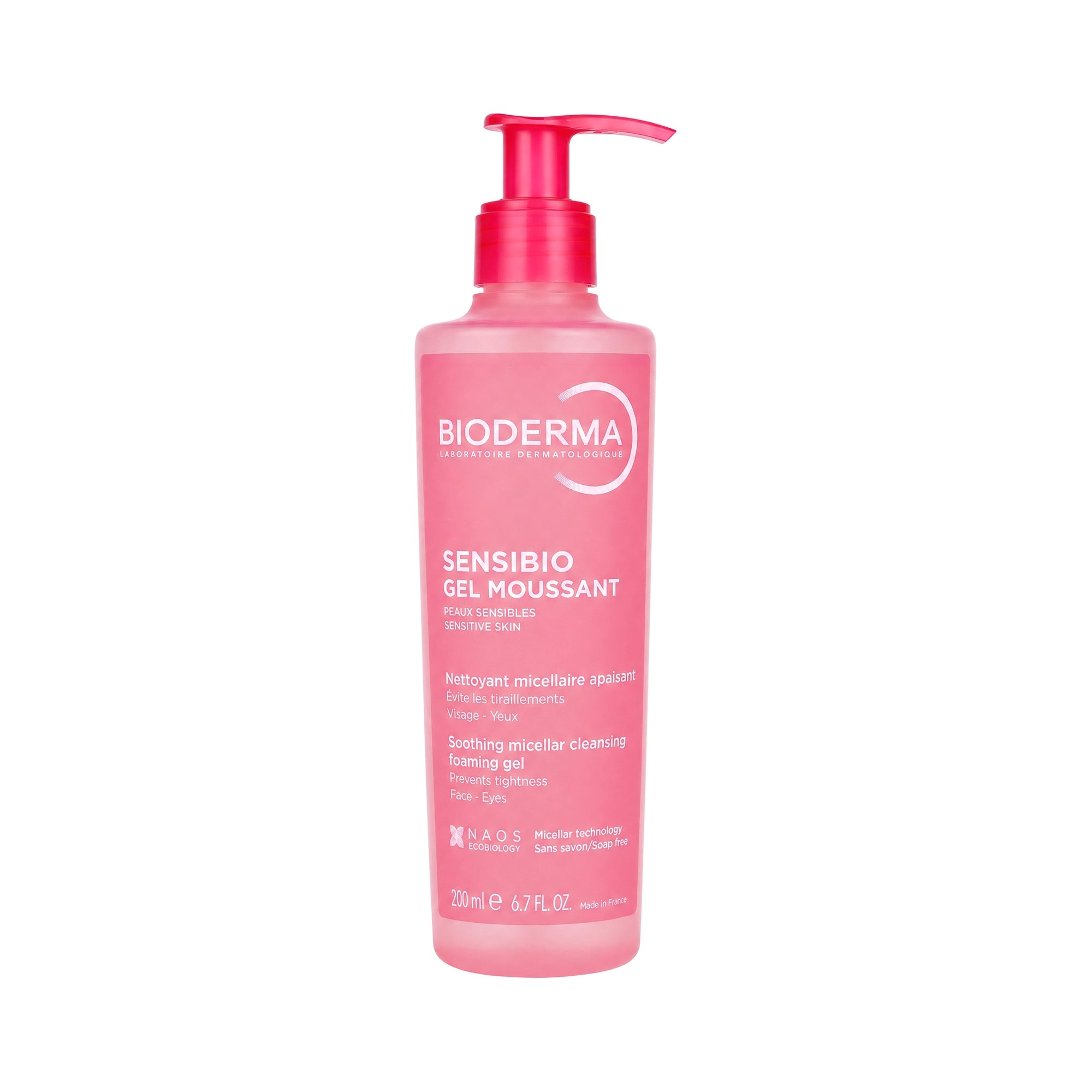 37216-Bioderma Sensibio Gel Moussant 200ml +1