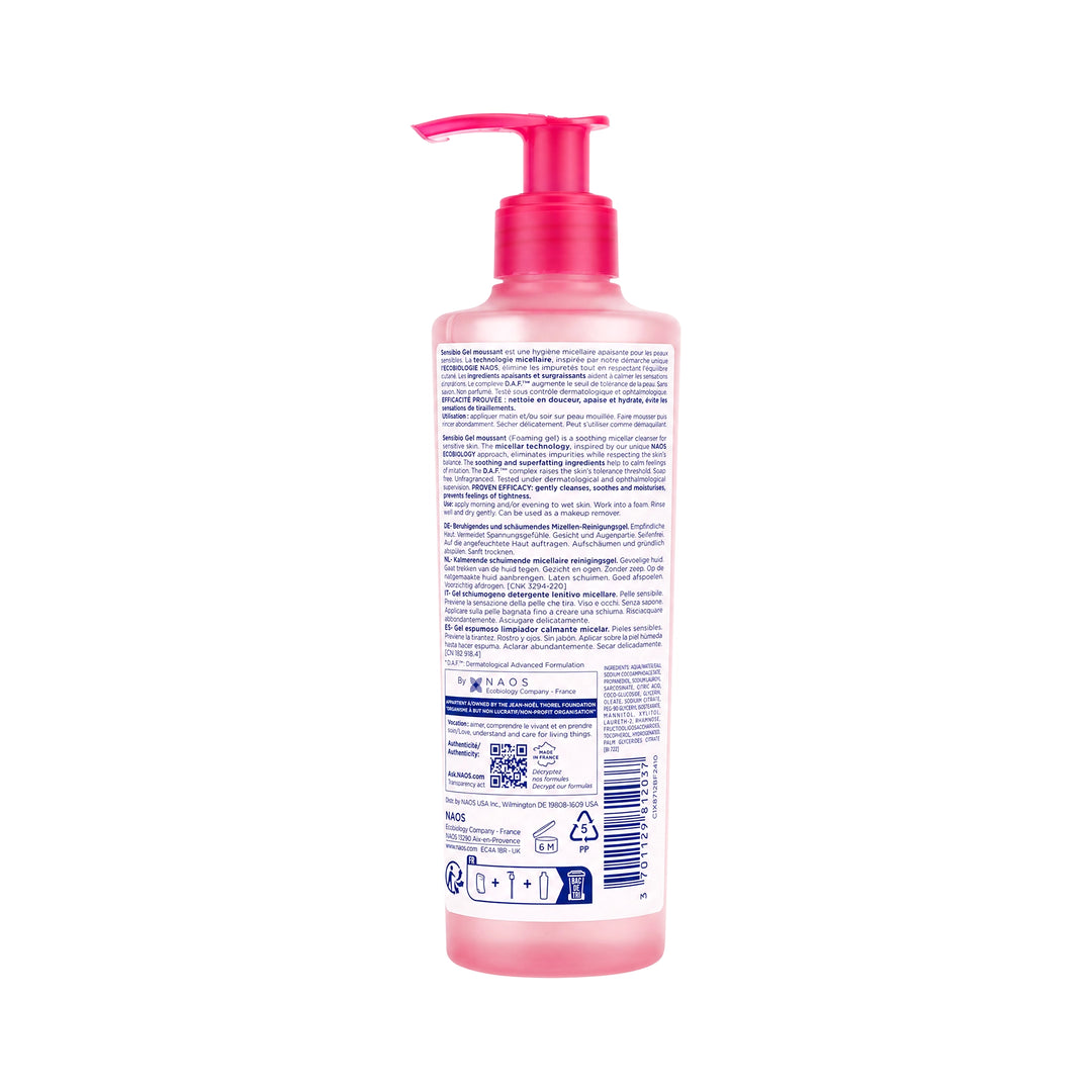 37216-Bioderma Sensibio Gel Moussant 200ml +3