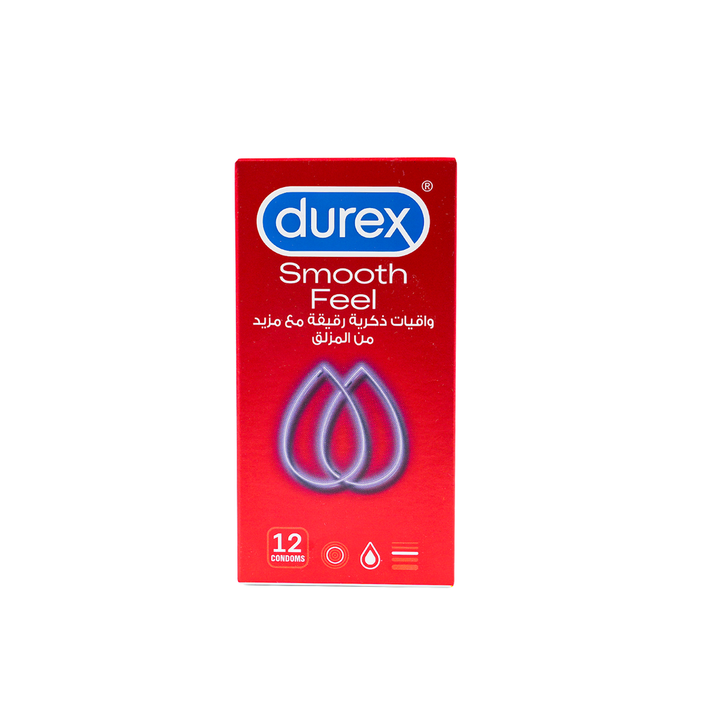 DUREX CONDOM SMOOTH FEEL 12S