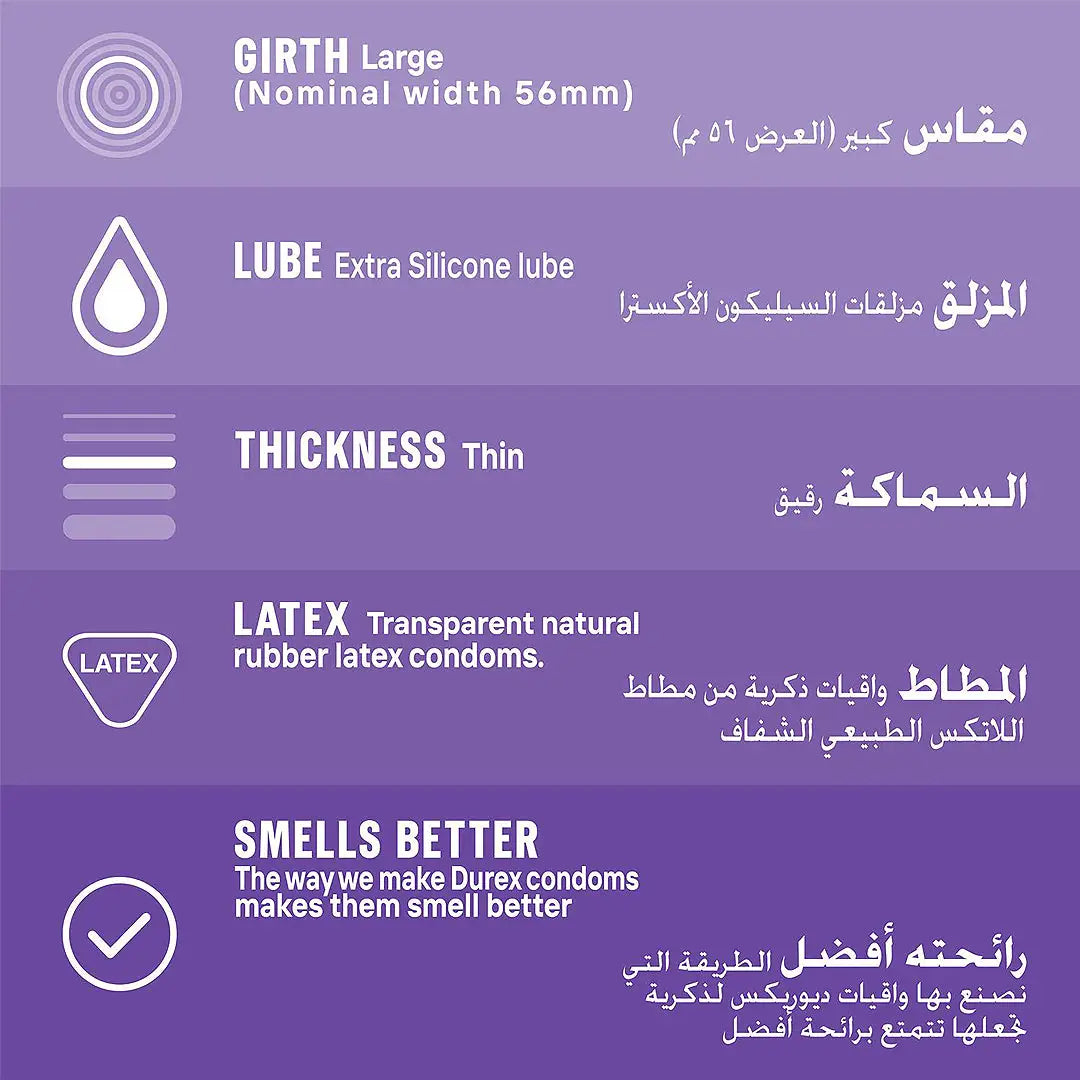 Durex Feel Smooth Condoms 12s