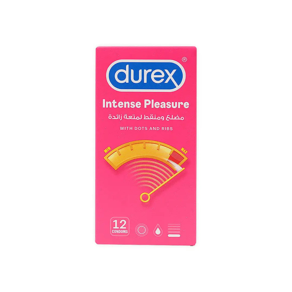 Durex Condom Intense Pleasure 12S