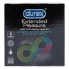 DUREX CONDOM EXTENDED PLEASURE 3S