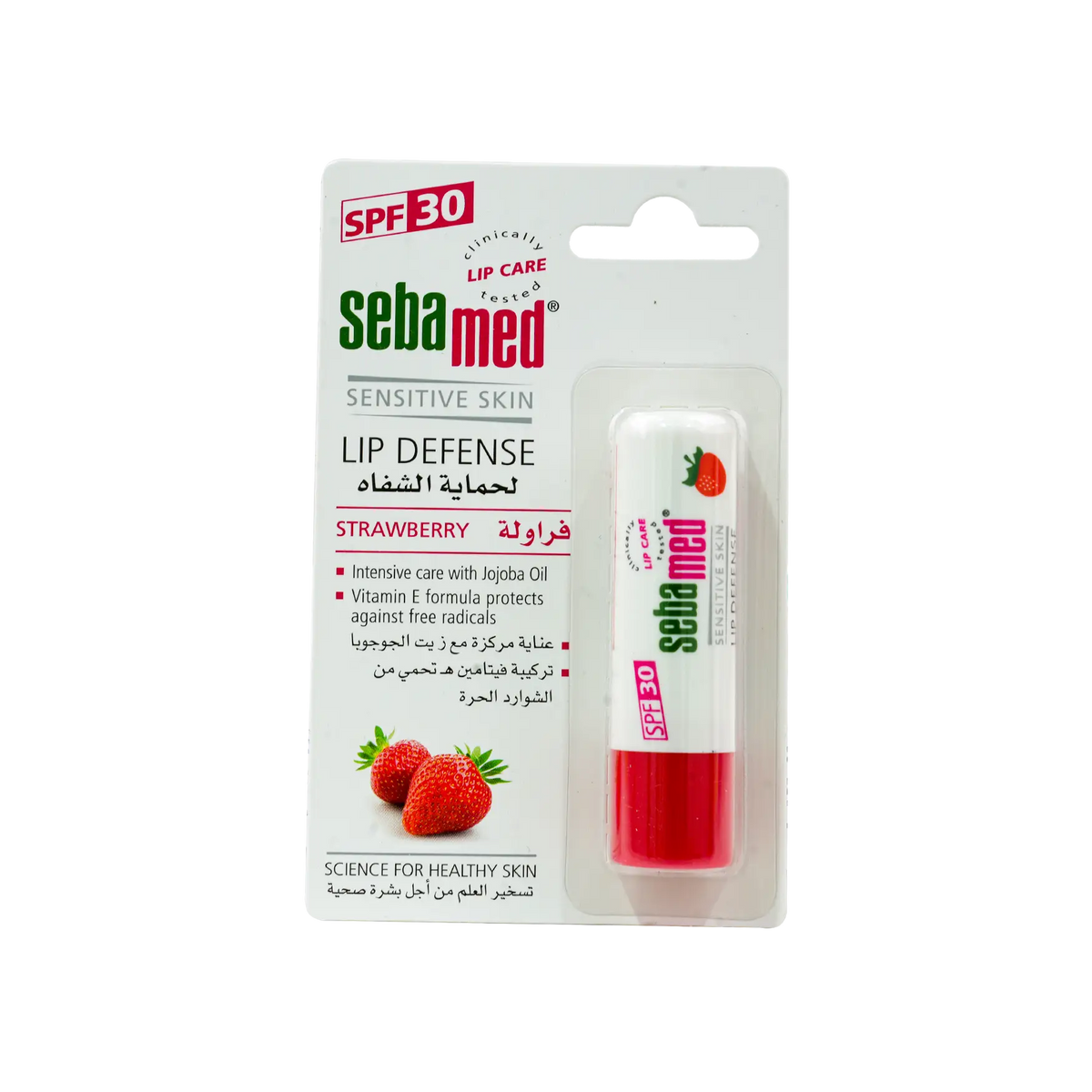 37361-Sebamed Lip Defense Strawberry 4.8g