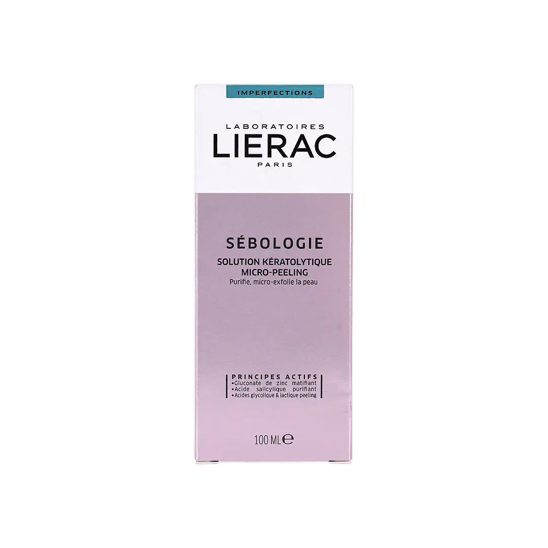 37380-LIERAC SEBOLOGIE KERATOLYTIC SOLUTION 100ML +2