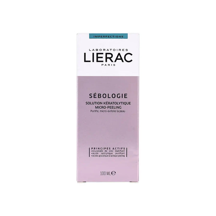 37380-LIERAC SEBOLOGIE KERATOLYTIC SOLUTION 100ML +2