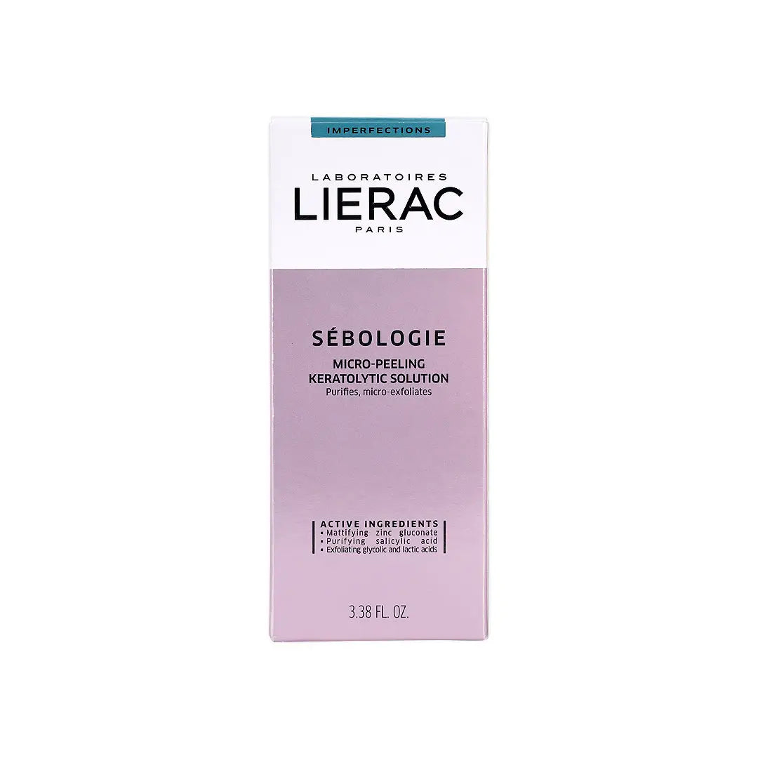 37380-LIERAC SEBOLOGIE KERATOLYTIC SOLUTION 100ML +6