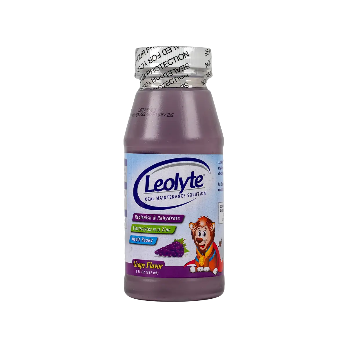 LEOLYTE SOLN 237ML-GRAPE