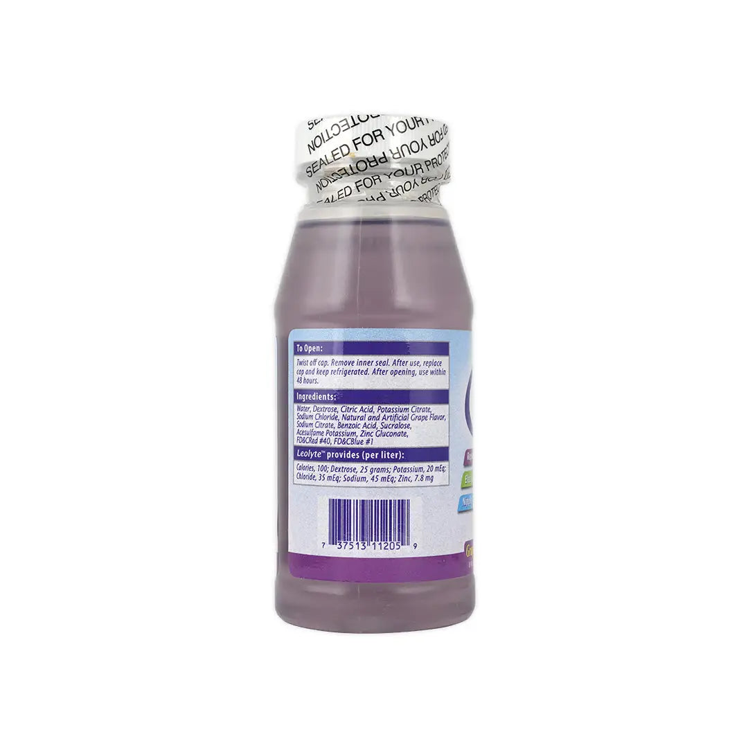 LEOLYTE SOLN 237ML-GRAPE