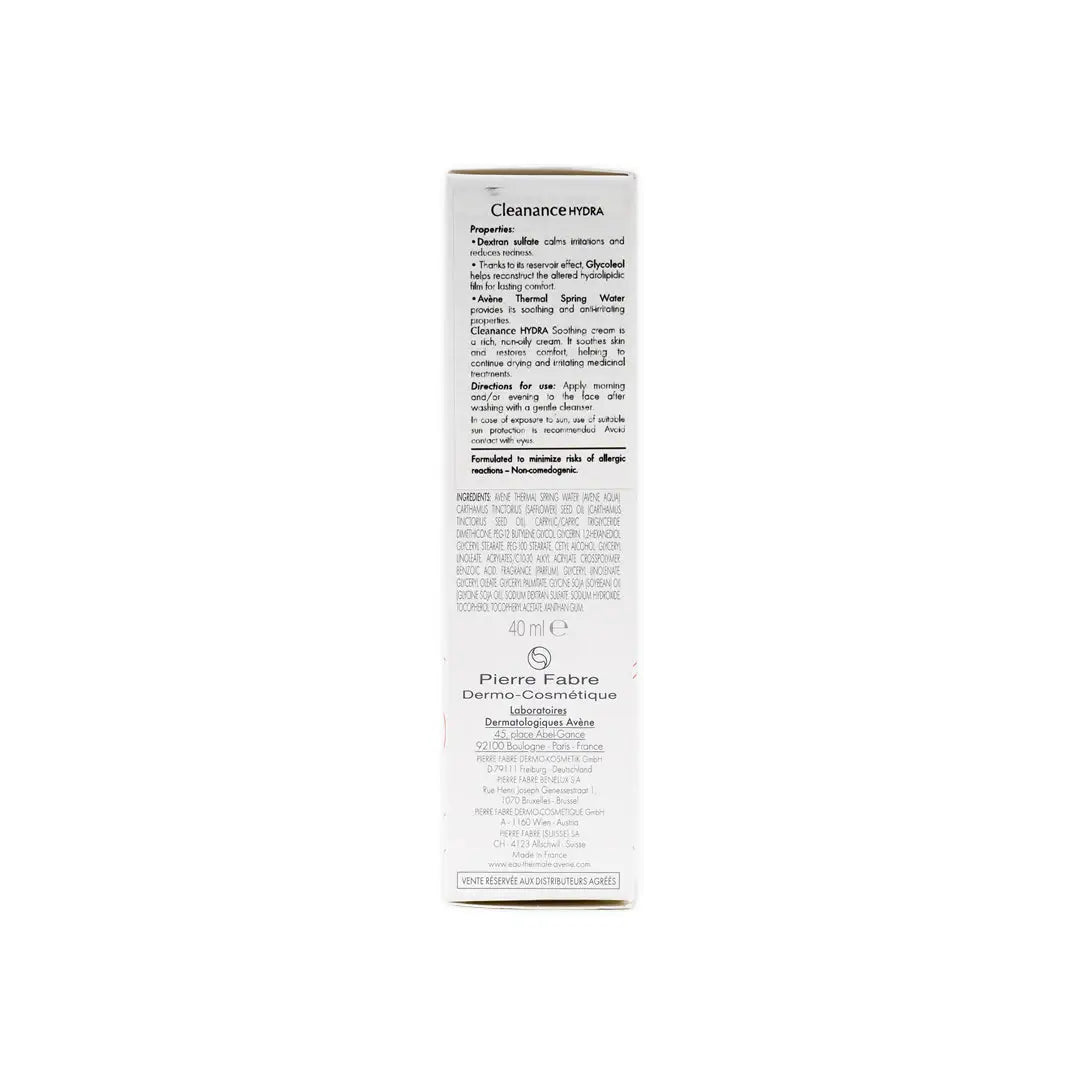 37403-Avene Cleanance Hydra Soothing Cream 40ml F83 +4