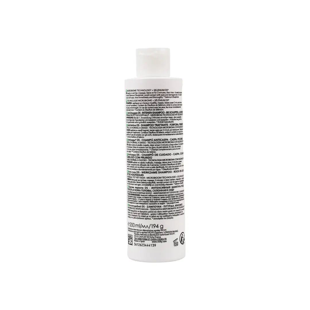 37472-Vichy Anti-Dandruff Ds Normal To Oily Hair Shampoo 200ml +1