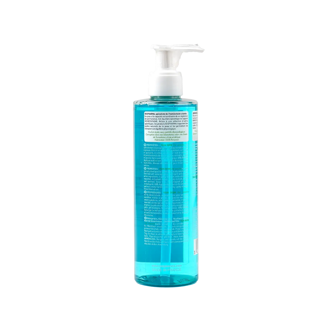 37525-ISIS Pharma Teen Derm Sensitive Purifying Cleansing Gel 250ml +1