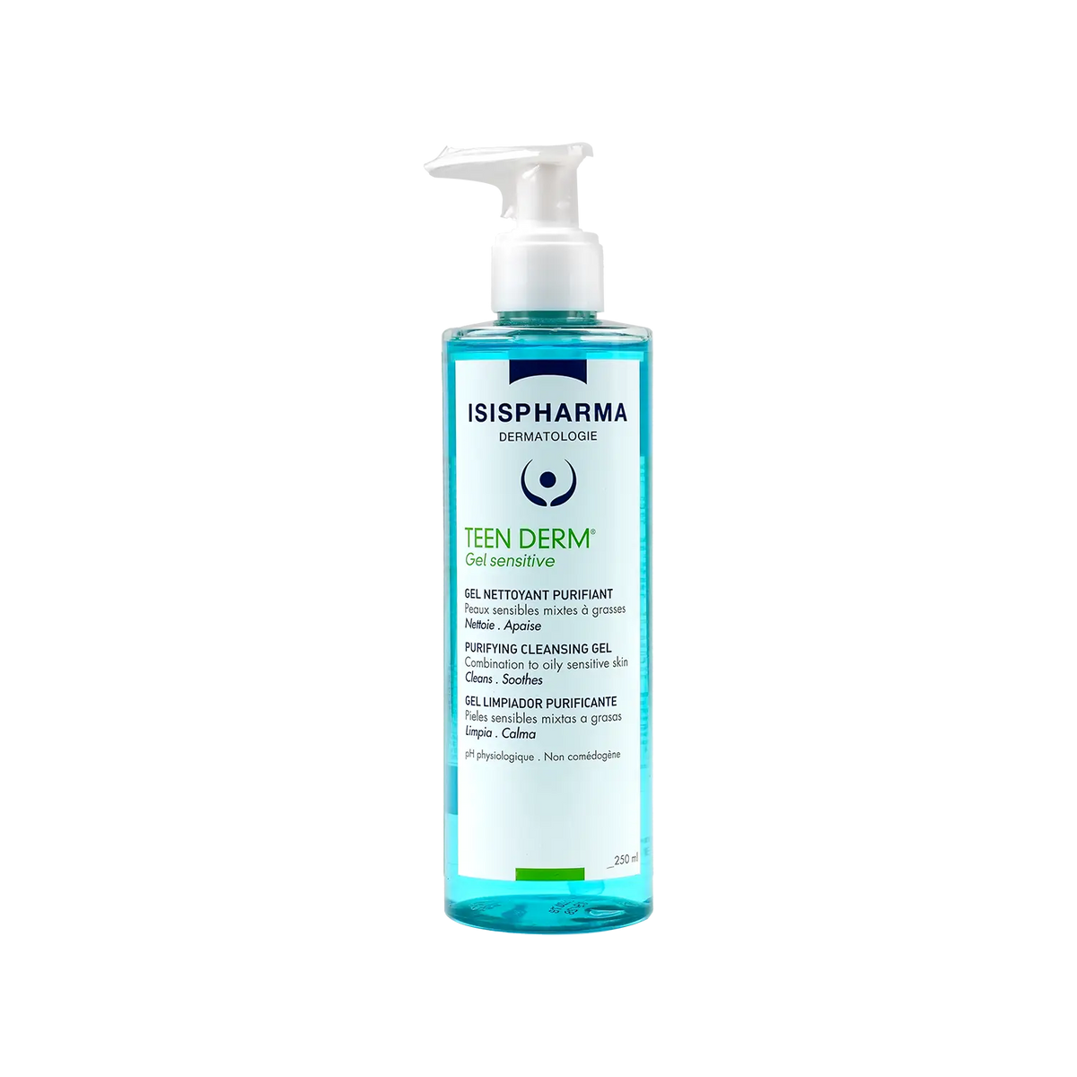 37525-ISIS Pharma Teen Derm Sensitive Purifying Cleansing Gel 250ml