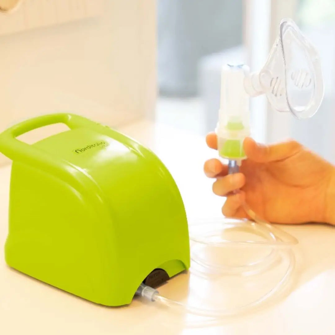 37529-Norditalia Drop Family Compressor Nebulizer-Green +3