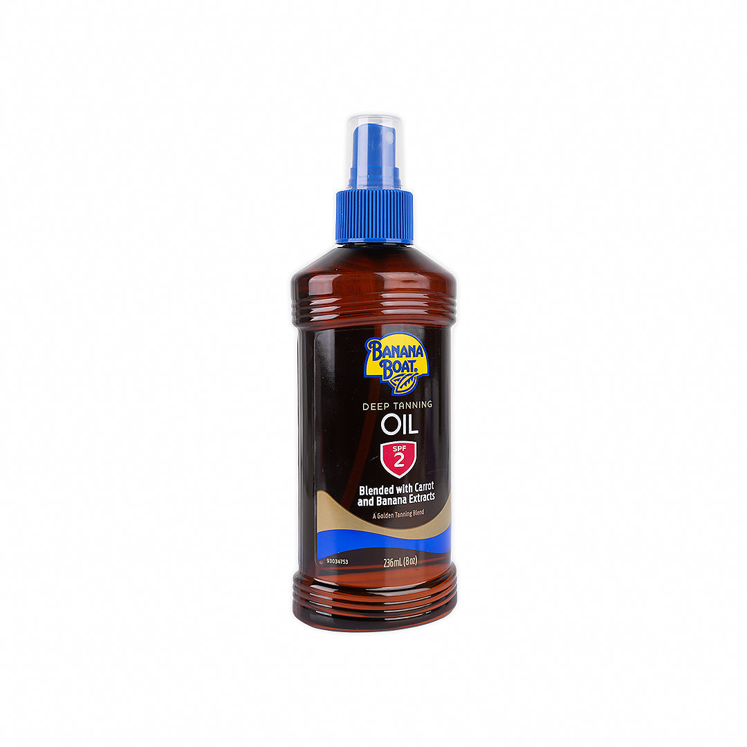 BANANA BOAT DEEP TANNING OIL SPF-2 236ML