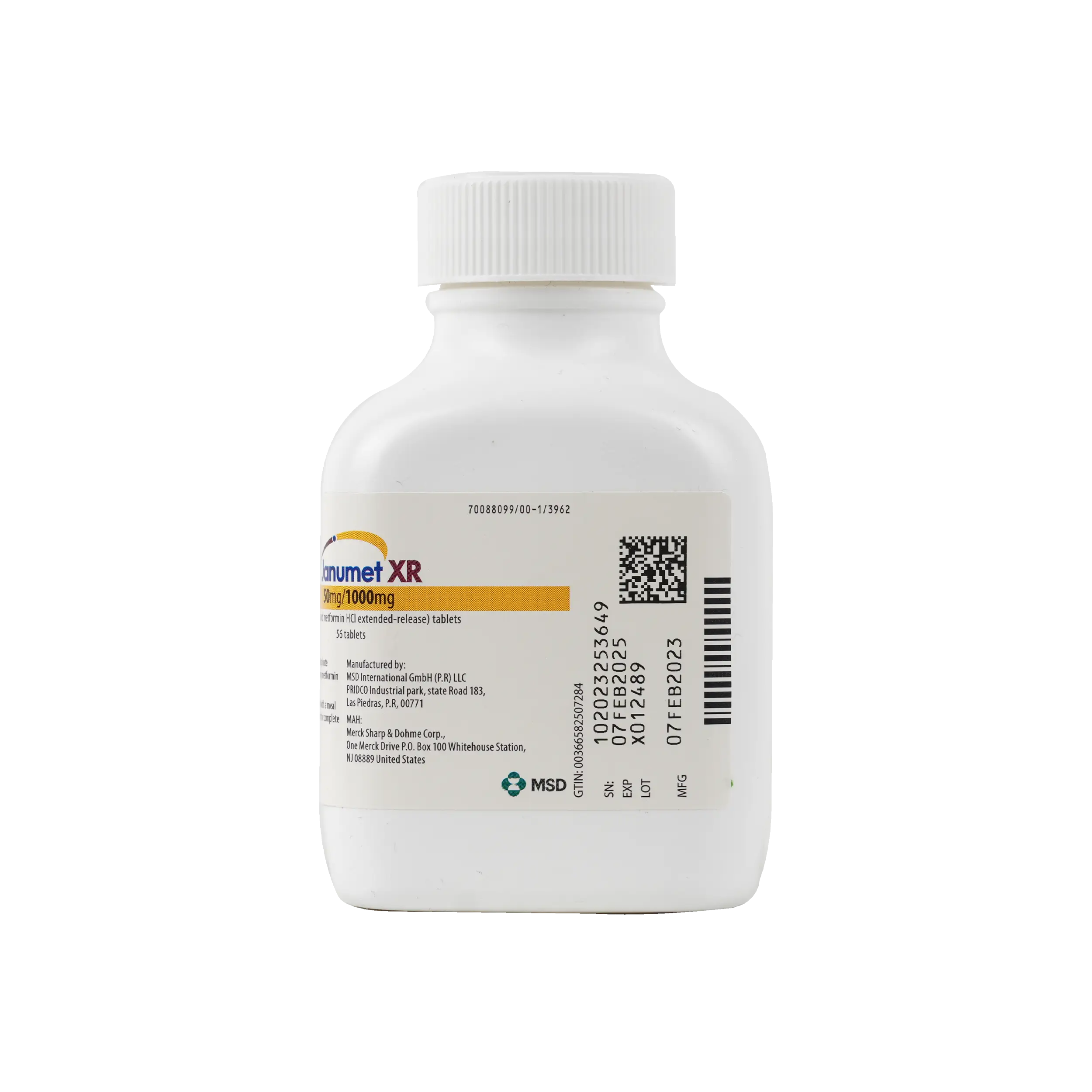 Janumet Xr 50/1000 Mg 56 Tab