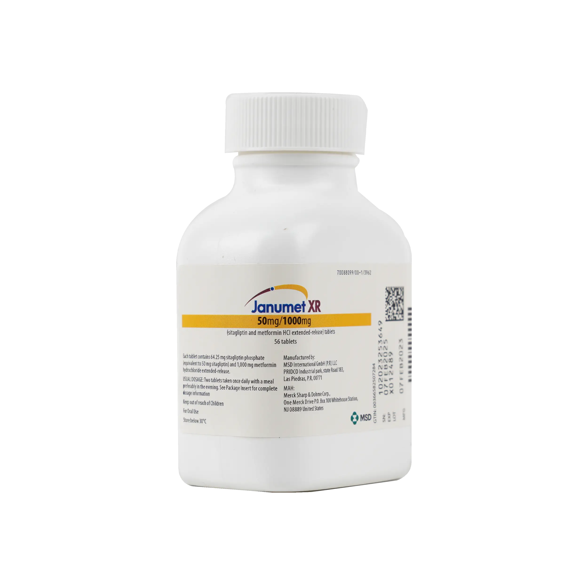 Janumet Xr 50/1000 Mg 56 Tab
