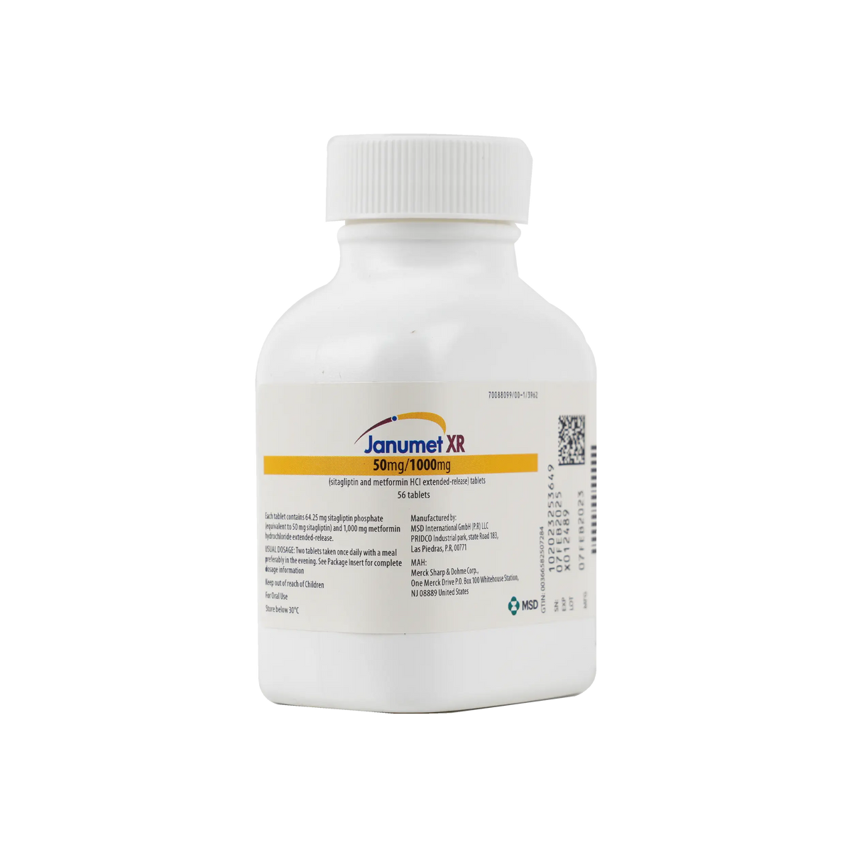 37549-Janumet XR 50/1000 Mg 56 Tab