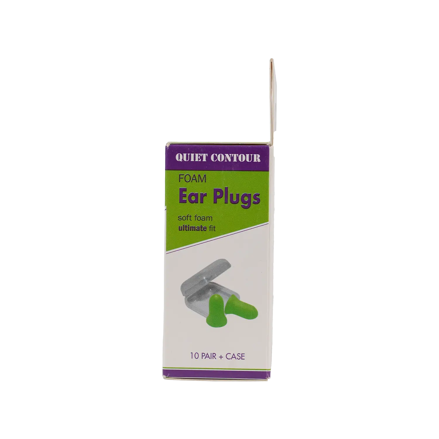 Ezycare Plus Quiet Contour Foam Ear Plugs 10Pair-10033