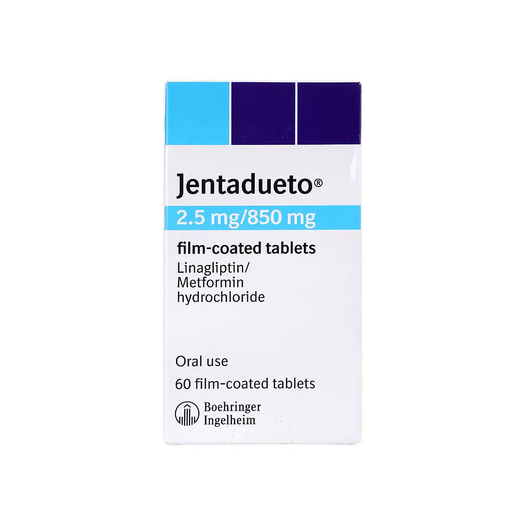 Jentadueto 2.5Mg/850Mg 60 Tablets