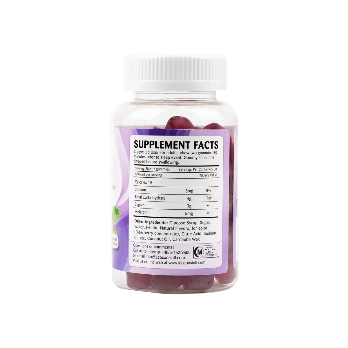 37719-Amerix Gummy Melatonin 5Mg Adults 60Pcs +1