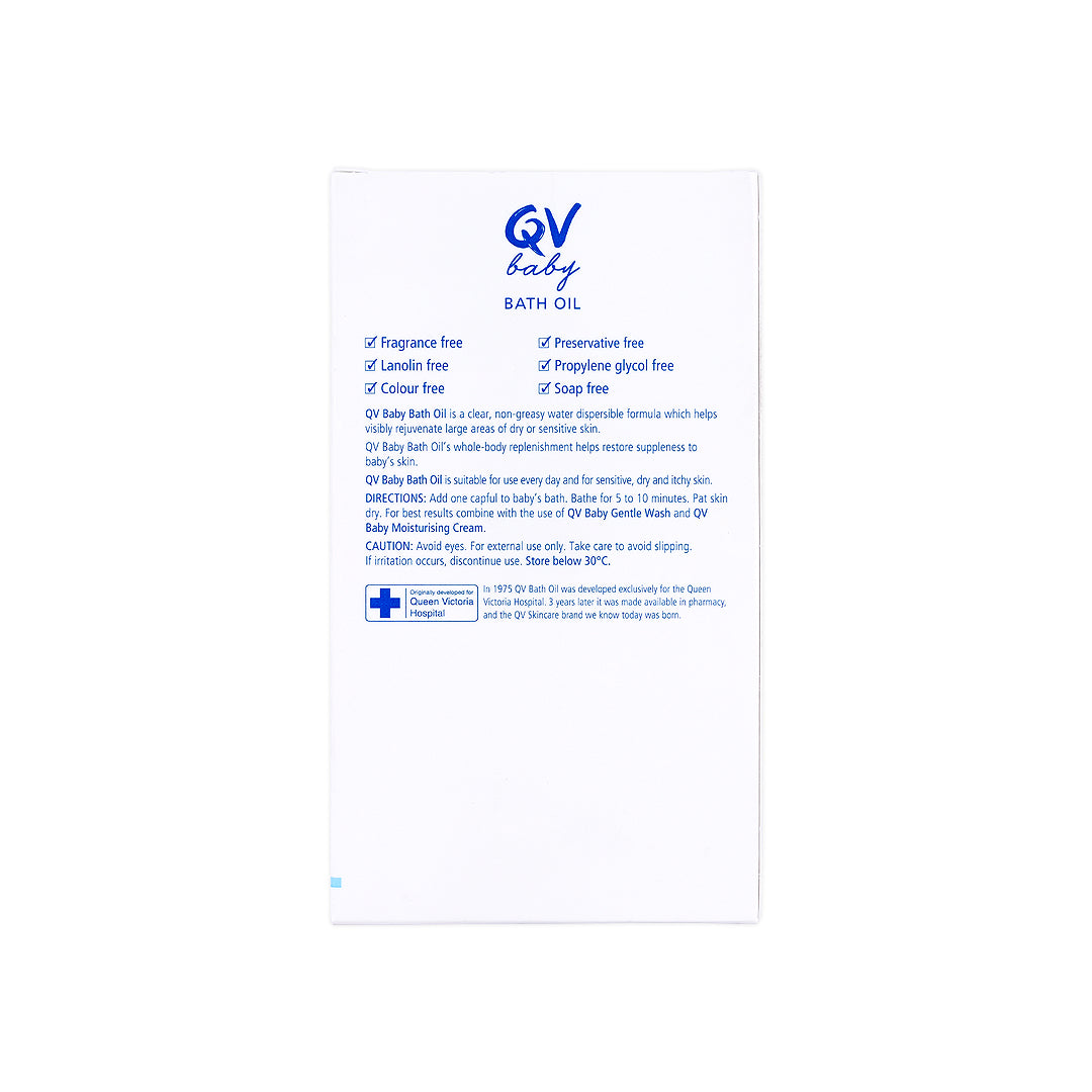 QV Baby Bath Oil 250Ml +6