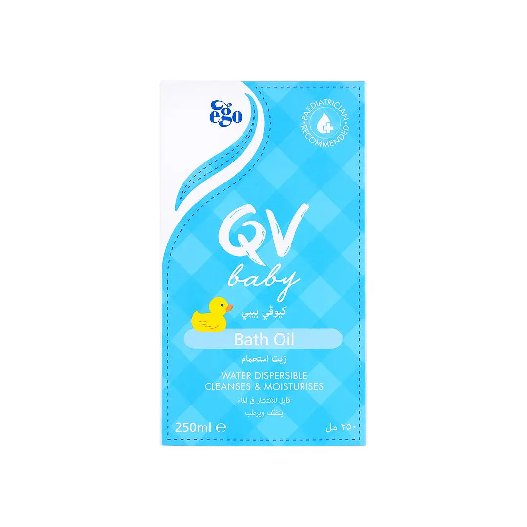 QV Baby Bath Oil 250Ml +2