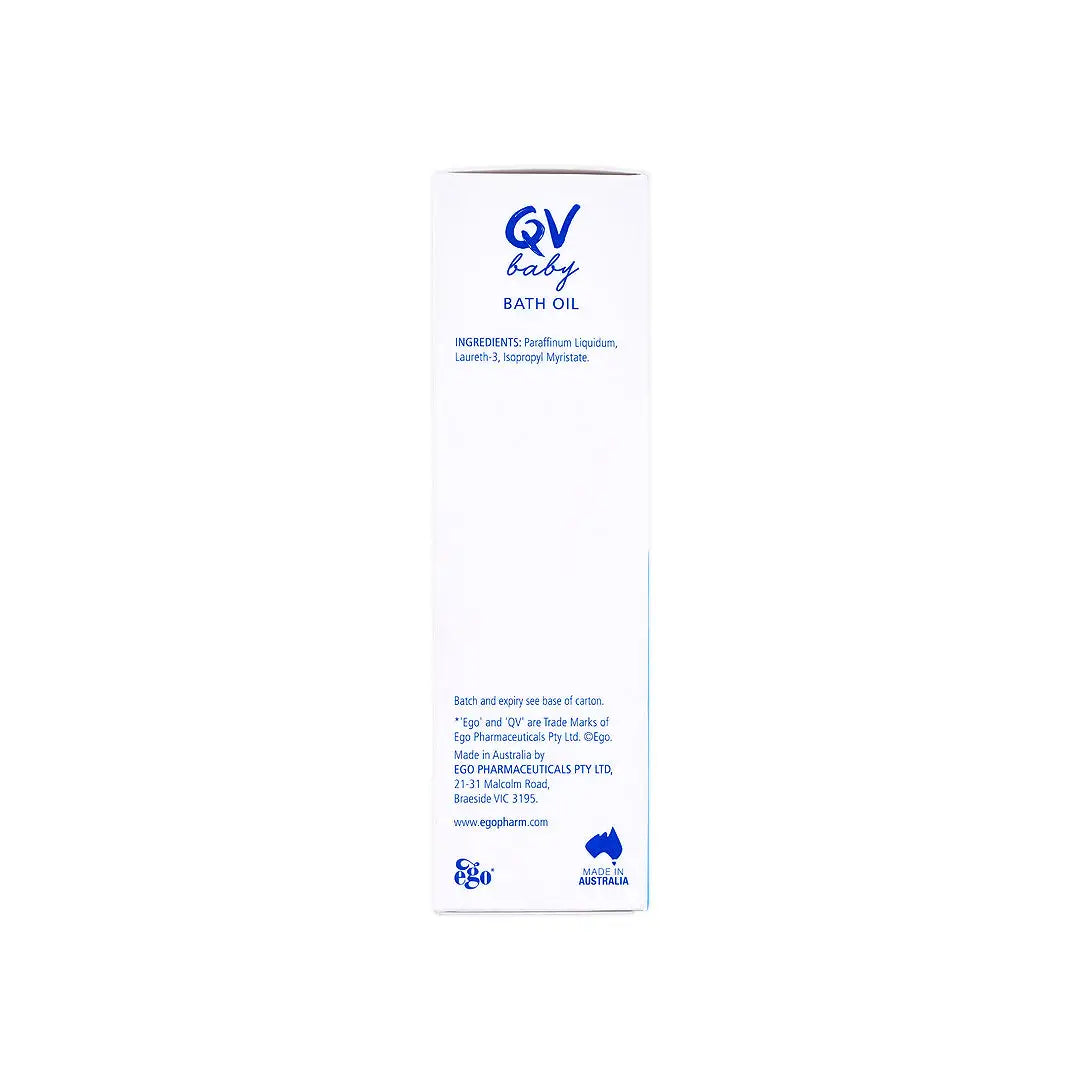 QV Baby Bath Oil 250Ml +4
