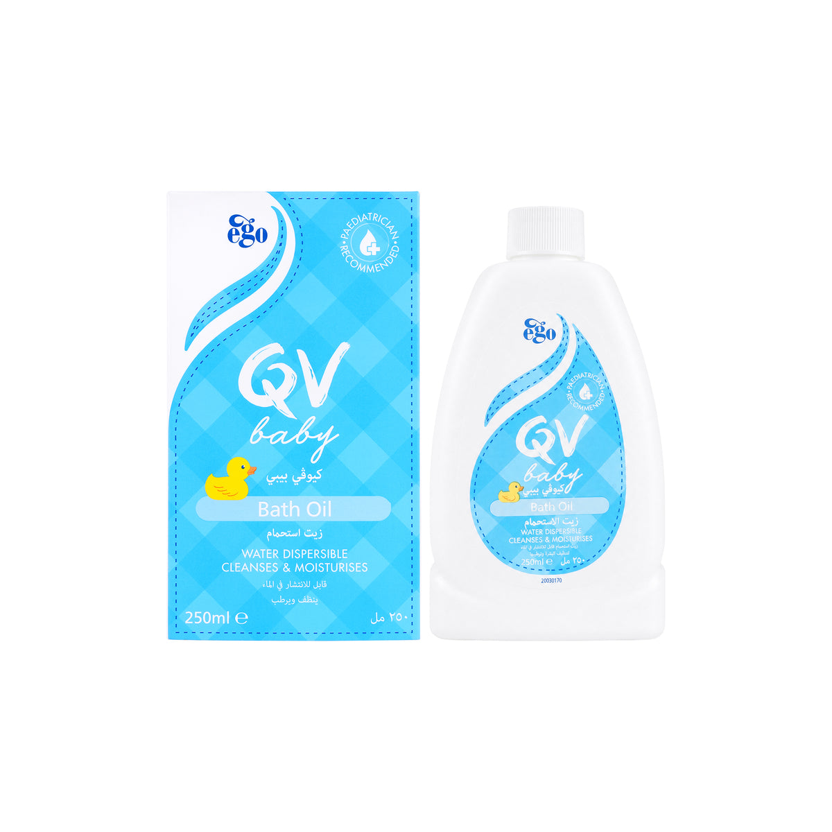 37749-QV Baby Bath Oil 250Ml