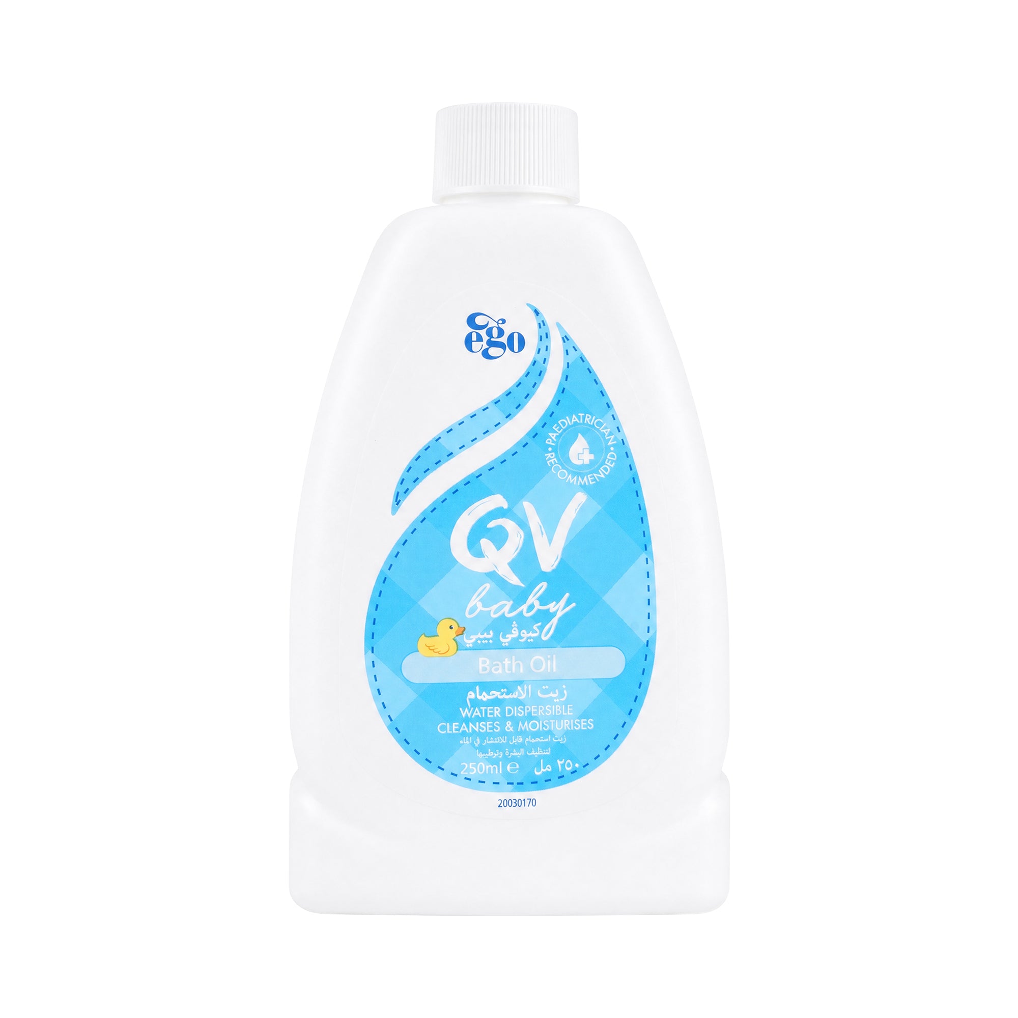 37749-QV Baby Bath Oil 250Ml +6