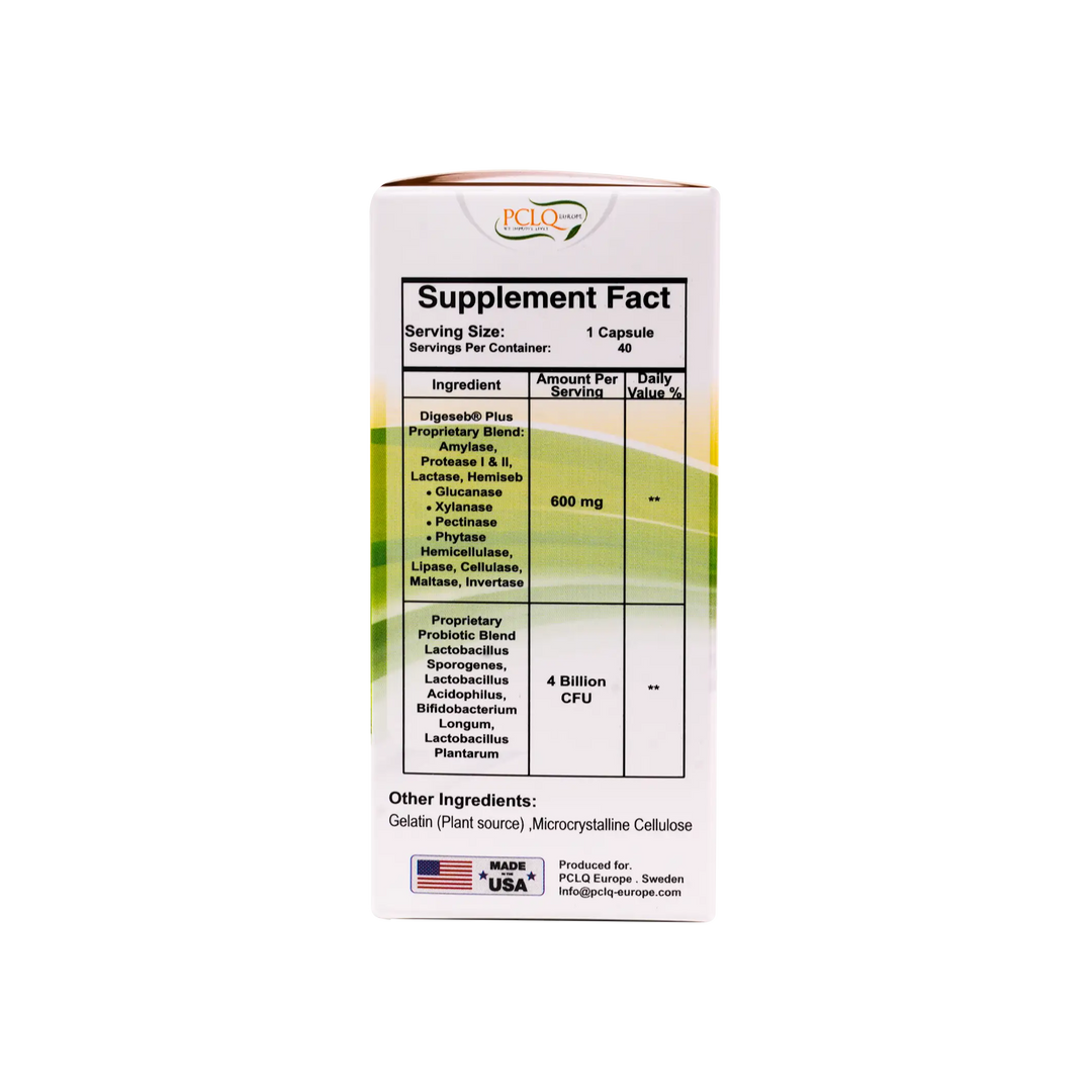 37754-PCLQ Advance Digestive Enzymes 40Cap +1