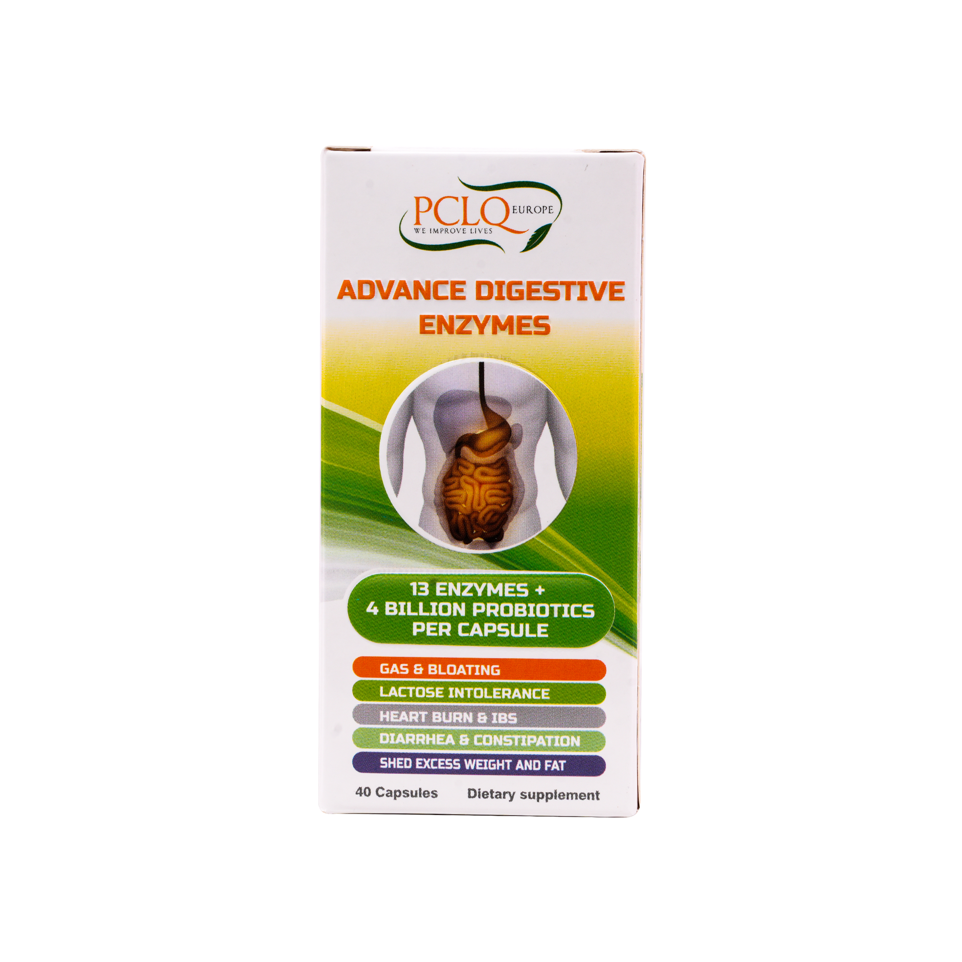 PCLQ ADVANCE DIGESTIVE ENZYMES 40CAP