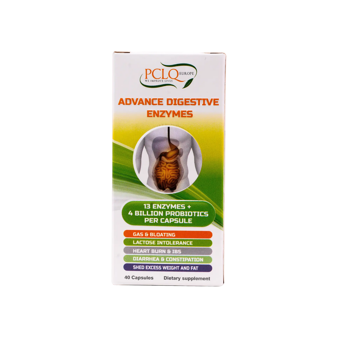 37754-PCLQ Advance Digestive Enzymes 40Cap +3
