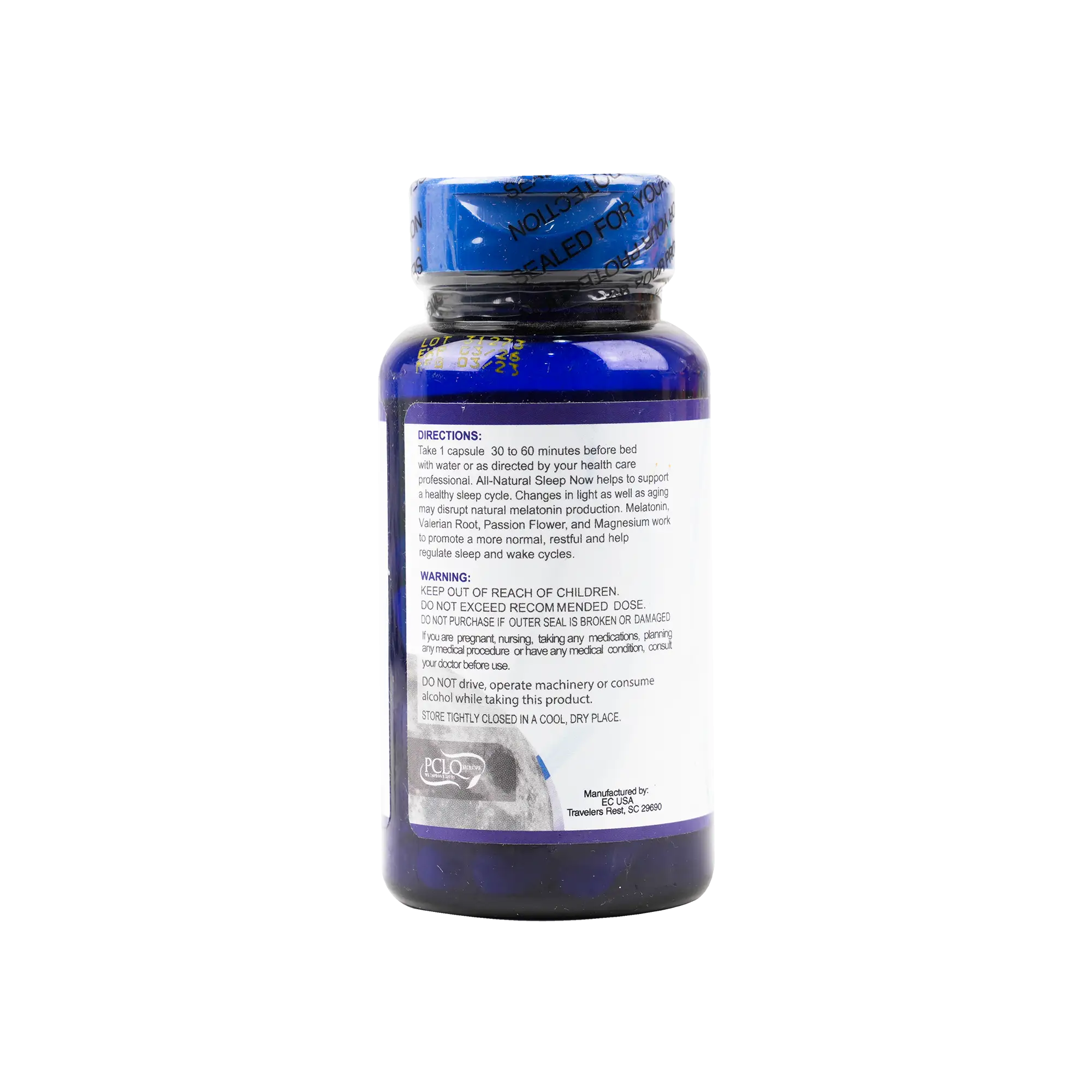 Pclq Sleep Now 60Cap