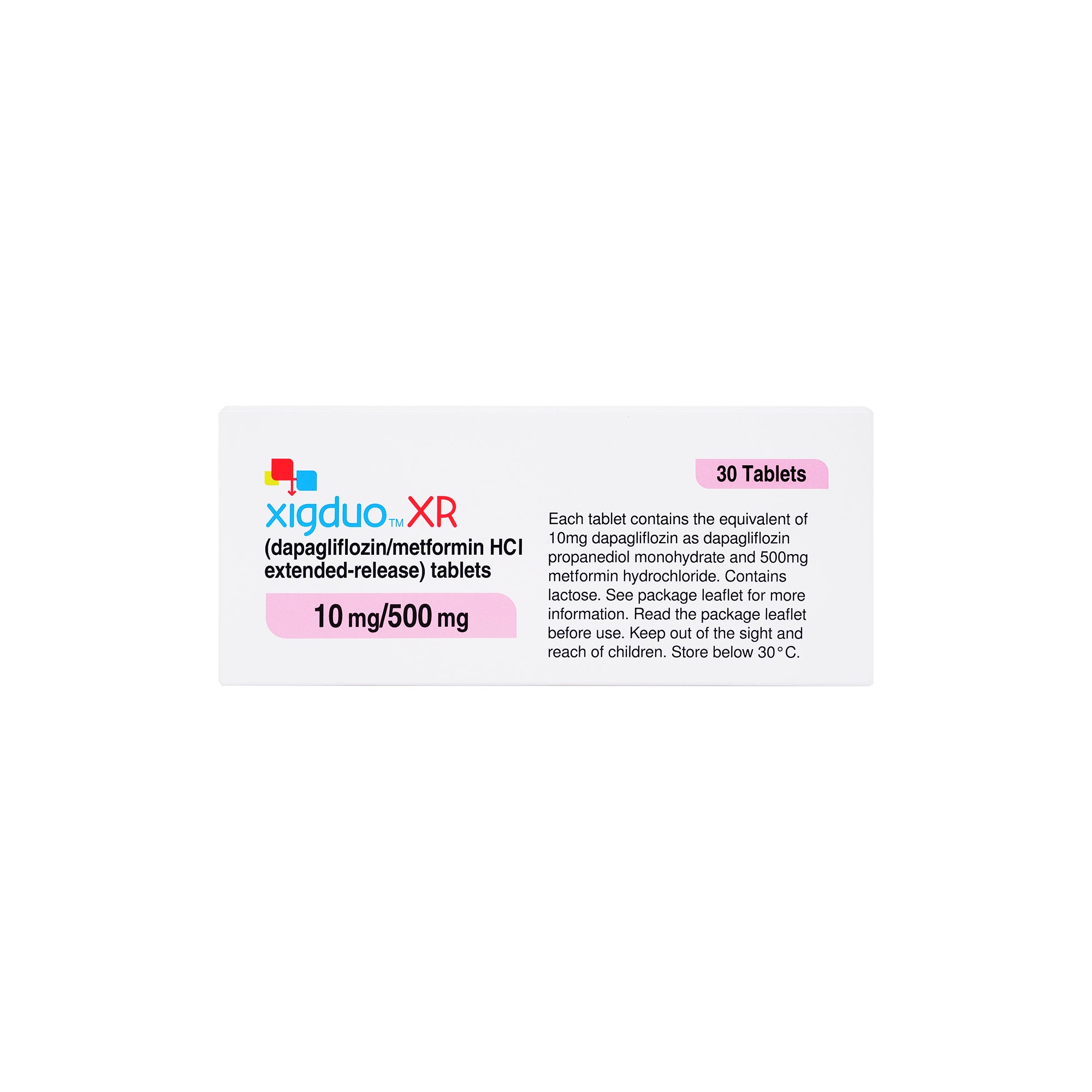 37768-Xigduo Xr 10Mg/500Mg 30 Tablets +3