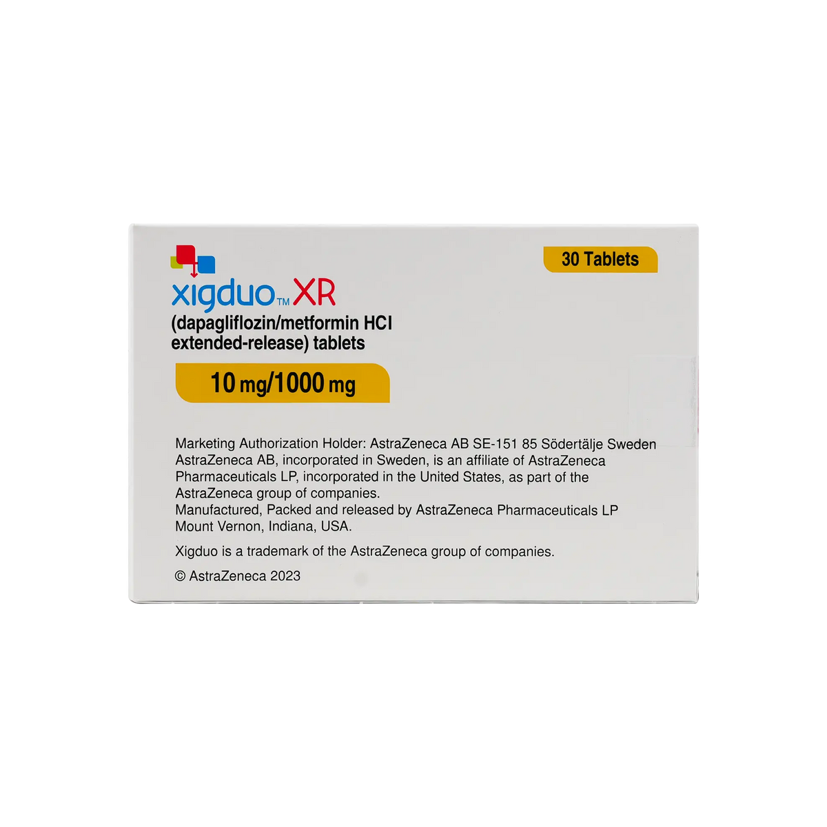 37769-Xigduo Xr 10Mg/1000Mg 30Tab