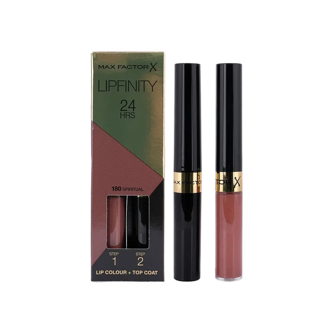 37907-Max Factor Lipfinity 24H Lip Colour + Top Coat 180-Spiritual +5