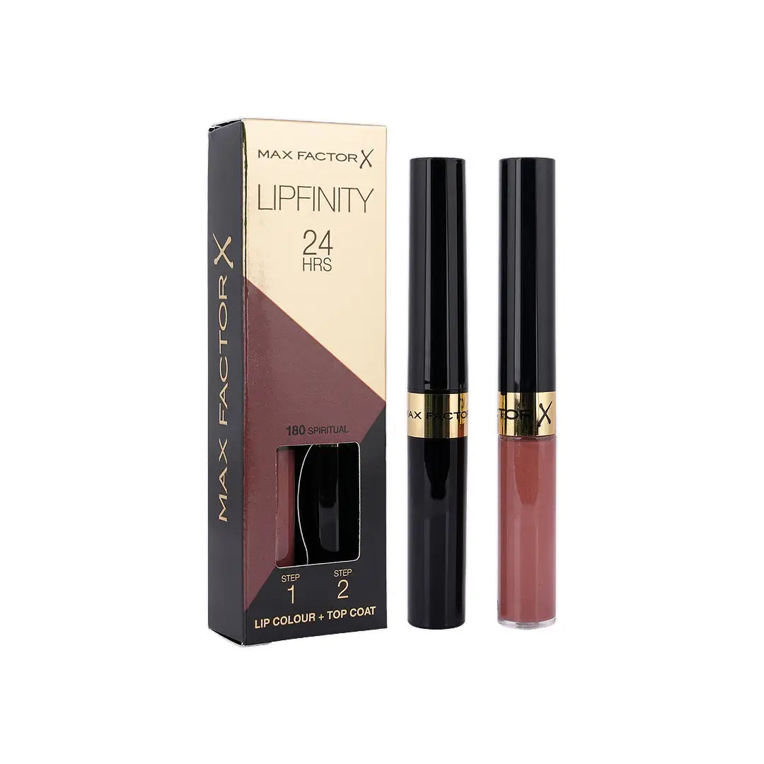37907-Max Factor Lipfinity 24H Lip Colour + Top Coat 180-Spiritual +4