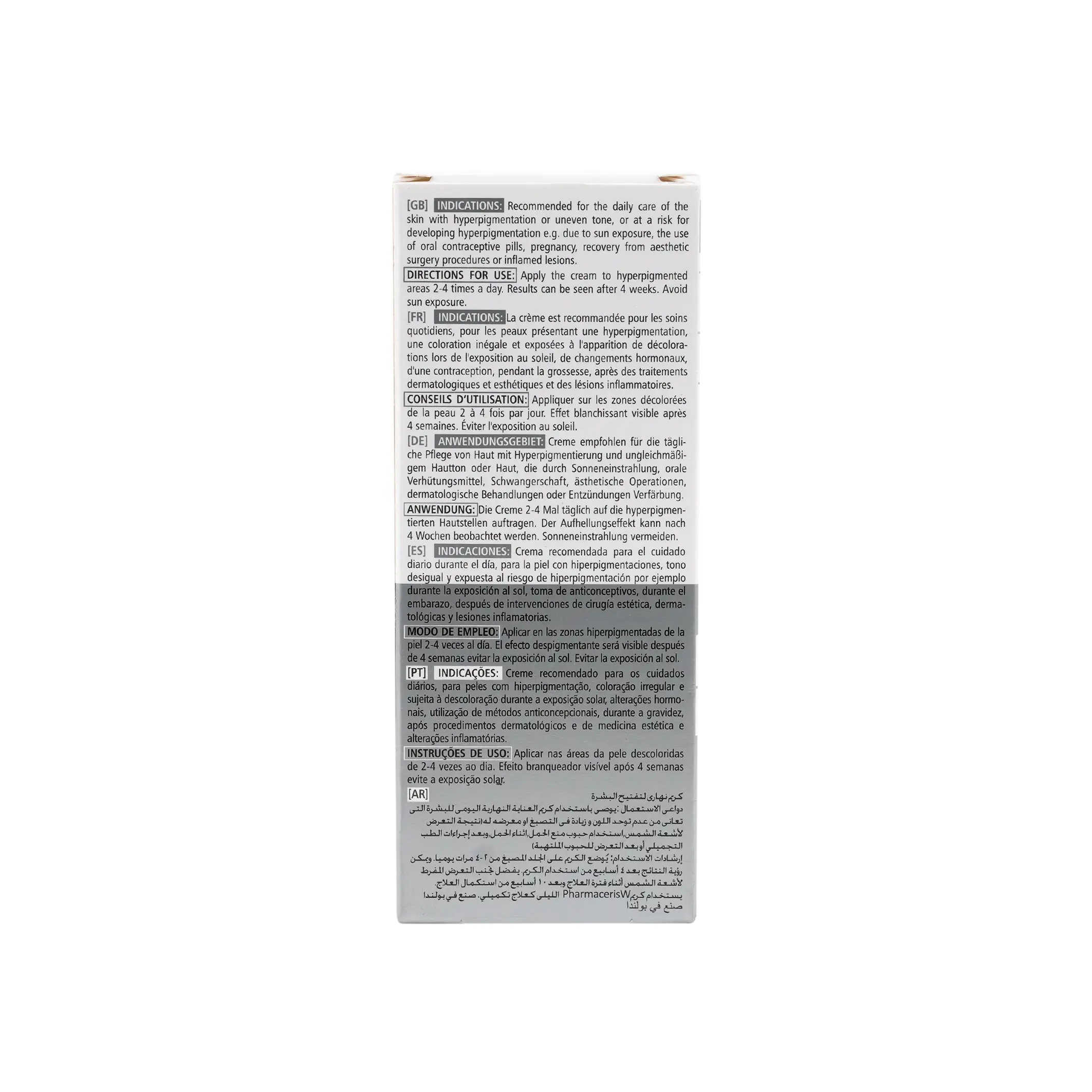 Pharmaceris Albucin Whiteniing SPF50 + Day Cream 30Ml