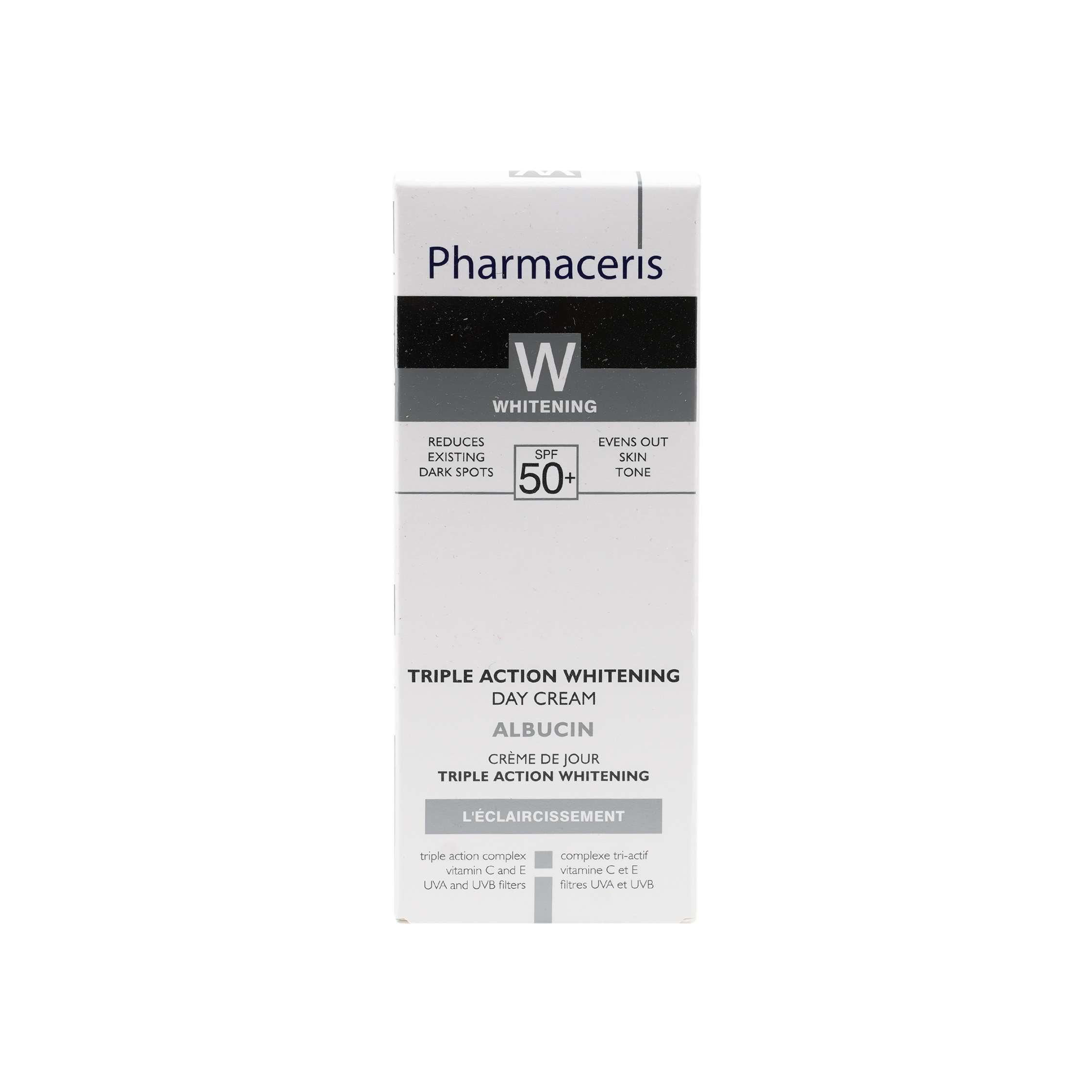 PHARMACERIS ALBUCIN WHITENIING SPF50+ DAY CREAM 30ML