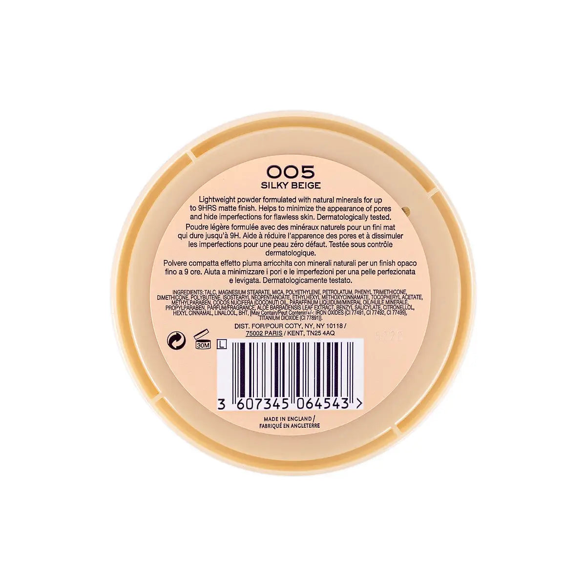 37933-Rimmel Stay Matte Powder-005 Silky Beige +2
