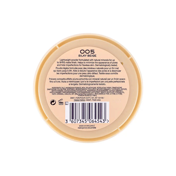37933-Rimmel Stay Matte Powder-005 Silky Beige +2
