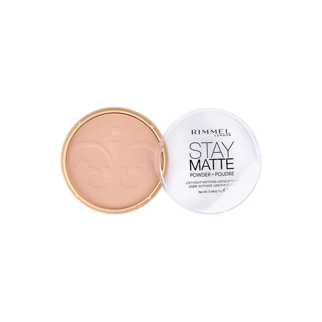 37933-Rimmel Stay Matte Powder-005 Silky Beige +1