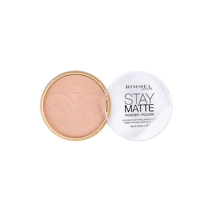37933-Rimmel Stay Matte Powder-005 Silky Beige +1