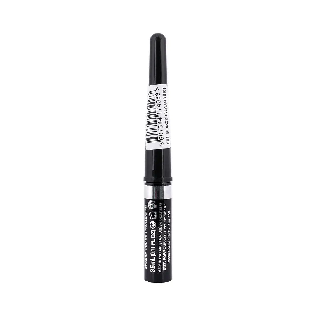 38051-Rimmel Glam Eyes Professional Liq.Liner-001 Black Glamour F +1