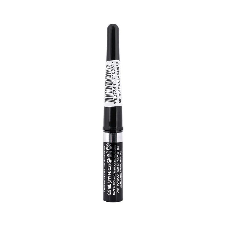 38051-Rimmel Glam Eyes Professional Liq.Liner-001 Black Glamour F +1