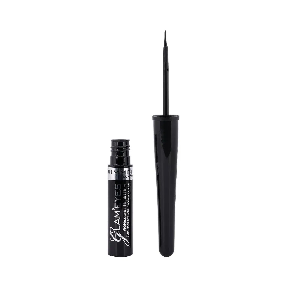 38051-Rimmel Glam Eyes Professional Liq.Liner-001 Black Glamour F +2