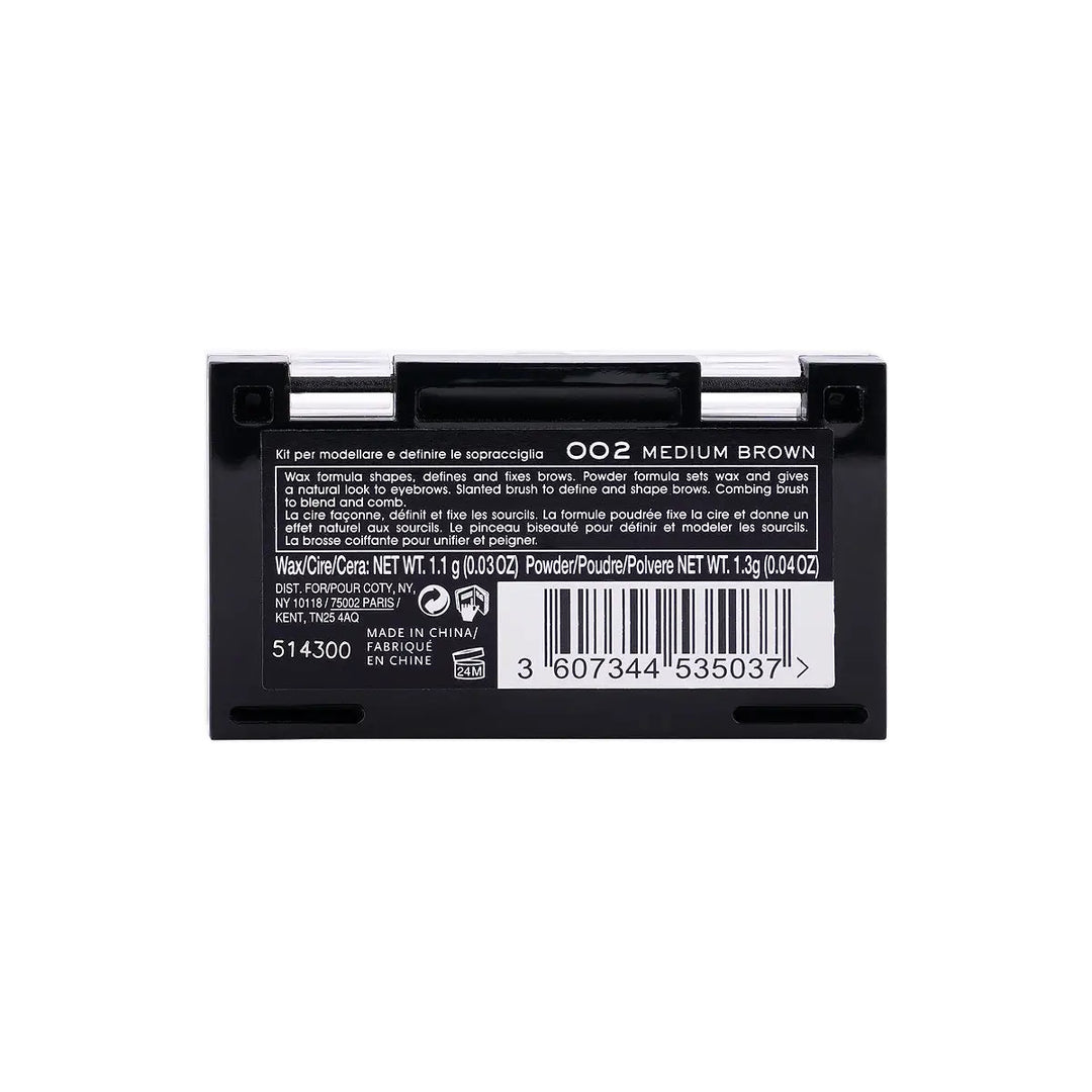38071-Rimmel Brow This Way Palette–002 Medium Brown +3
